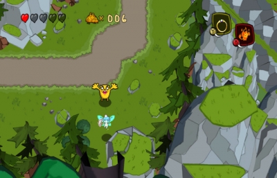 Screen ze hry Adventure Time: The Secret of the Nameless Kingdom