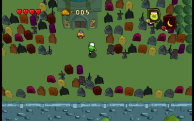 Screen ze hry Adventure Time: The Secret of the Nameless Kingdom