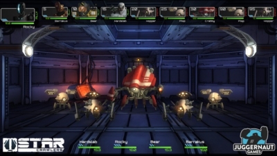 Screen ze hry Star Crawlers