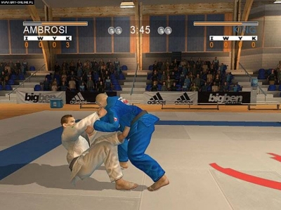 Screen ze hry David Douillet Judo