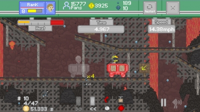 Screen ze hry Swipecart