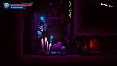 Screen ze hry Red Goddess: Inner World
