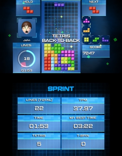 Screen ze hry Tetris Ultimate