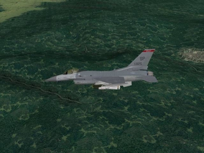 Screen ze hry Falcon 4.0: Allied Force