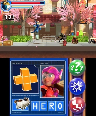 Screen ze hry Big Hero 6: Battle in the Bay