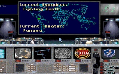 Screen ze hry Falcon 3.0