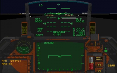 Screen ze hry Falcon 3.0
