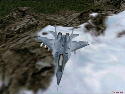 Screen ze hry MiG-29 Fulcrum