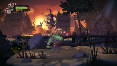 Screen ze hry Zombie Vikings