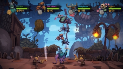 Screen ze hry Zombie Vikings