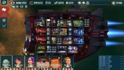 Screen ze hry Cosmonautica