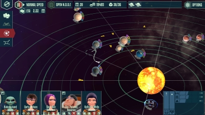Screen ze hry Cosmonautica
