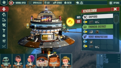 Screen ze hry Cosmonautica