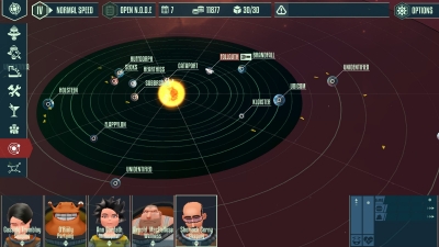 Screen ze hry Cosmonautica