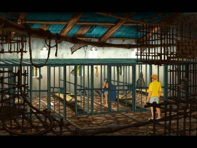 Screen ze hry Broken Sword II: The Smoking Mirror