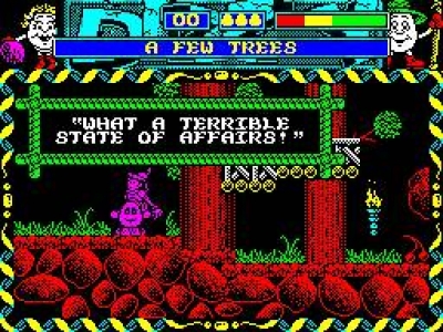 Screen ze hry Dizzy: Prince of the Yolkfolk
