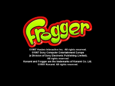 Screen ze hry Frogger