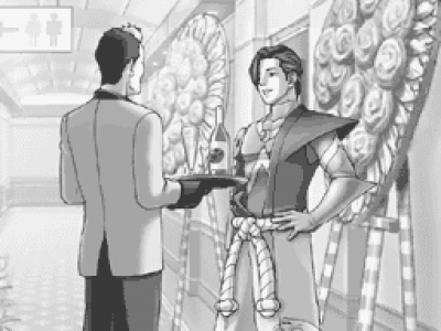 Screen ze hry Phoenix Wright: Ace Attorney - Justice For All
