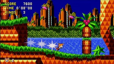 Screen ze hry Sonic CD