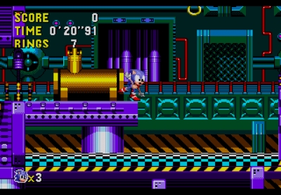 Screen ze hry Sonic CD