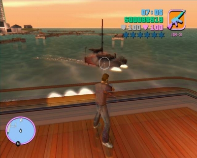 Screen ze hry Grand Theft Auto: Vice City