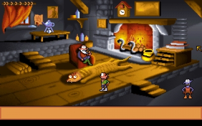 Screen ze hry Gobliins 2: The Prince Buffoon