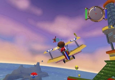 Screen ze hry Snoopy vs. the Red Baron