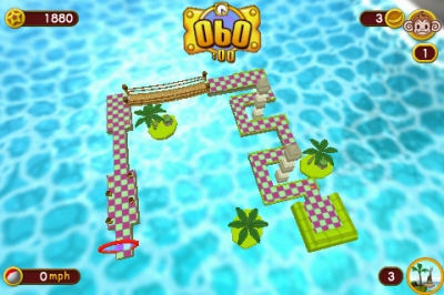 Screen ze hry Super Monkey Ball