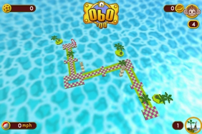 Screen ze hry Super Monkey Ball