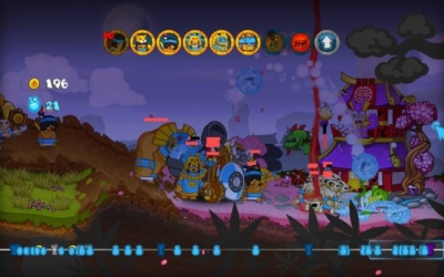 Screen ze hry Swords & Soldiers