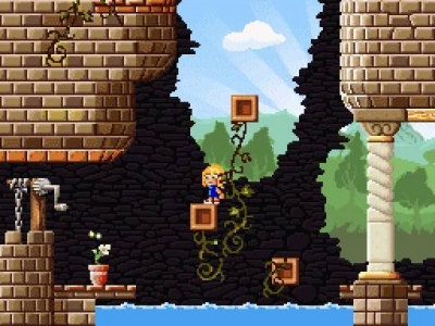 Screen ze hry Giana Sisters DS