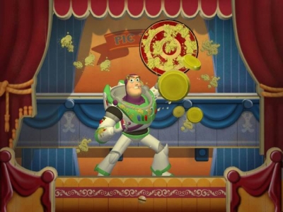 Screen ze hry Toy Story Mania!