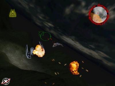 Screen ze hry Star Wars: Rogue Squadron
