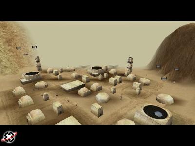 Screen ze hry Star Wars: Rogue Squadron