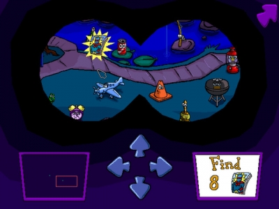 Screen ze hry Pajama Sam 2: Thunder and Lightning Arent So Frightening
