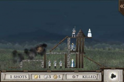 Screen ze hry Crush the Castle