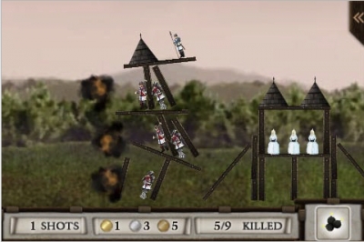 Screen ze hry Crush the Castle