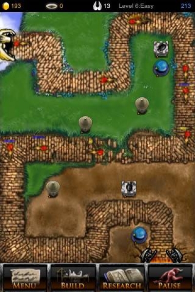 Screen ze hry Tap Defense