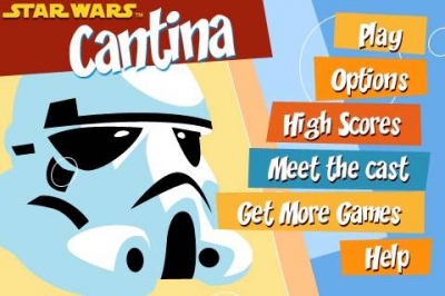 Screen ze hry Star Wars: Cantina