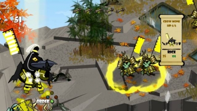 Screen ze hry Skulls of the Shogun