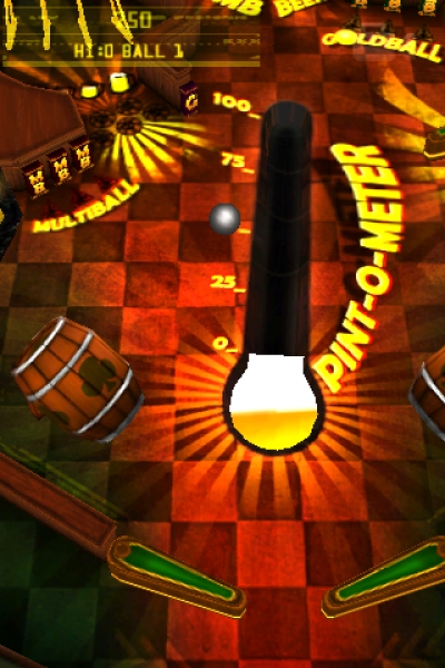 Screen ze hry Pinball Yeah!