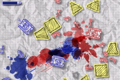 Screen ze hry Panzer Panic