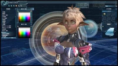 Screen ze hry Phantasy Star Online 2