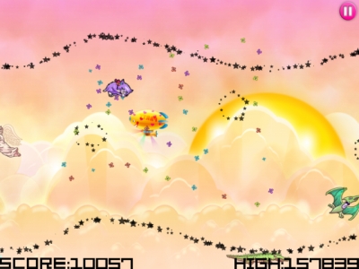 Screen ze hry Techno Kitten Adventure