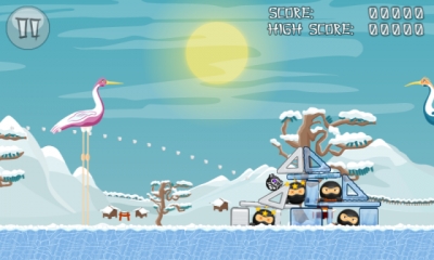 Screen ze hry Pandas vs Ninjas