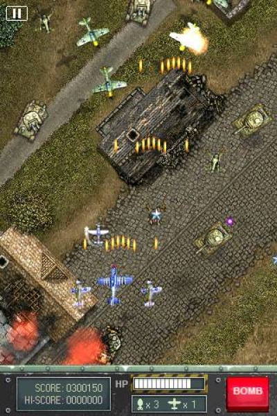 Screen ze hry iFighter 1945