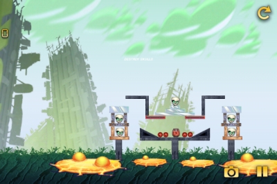 Screen ze hry Trucks and Skulls