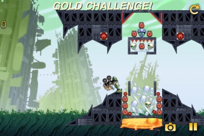 Screen ze hry Trucks and Skulls