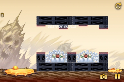Screen ze hry Trucks and Skulls