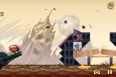 Screen ze hry Trucks and Skulls